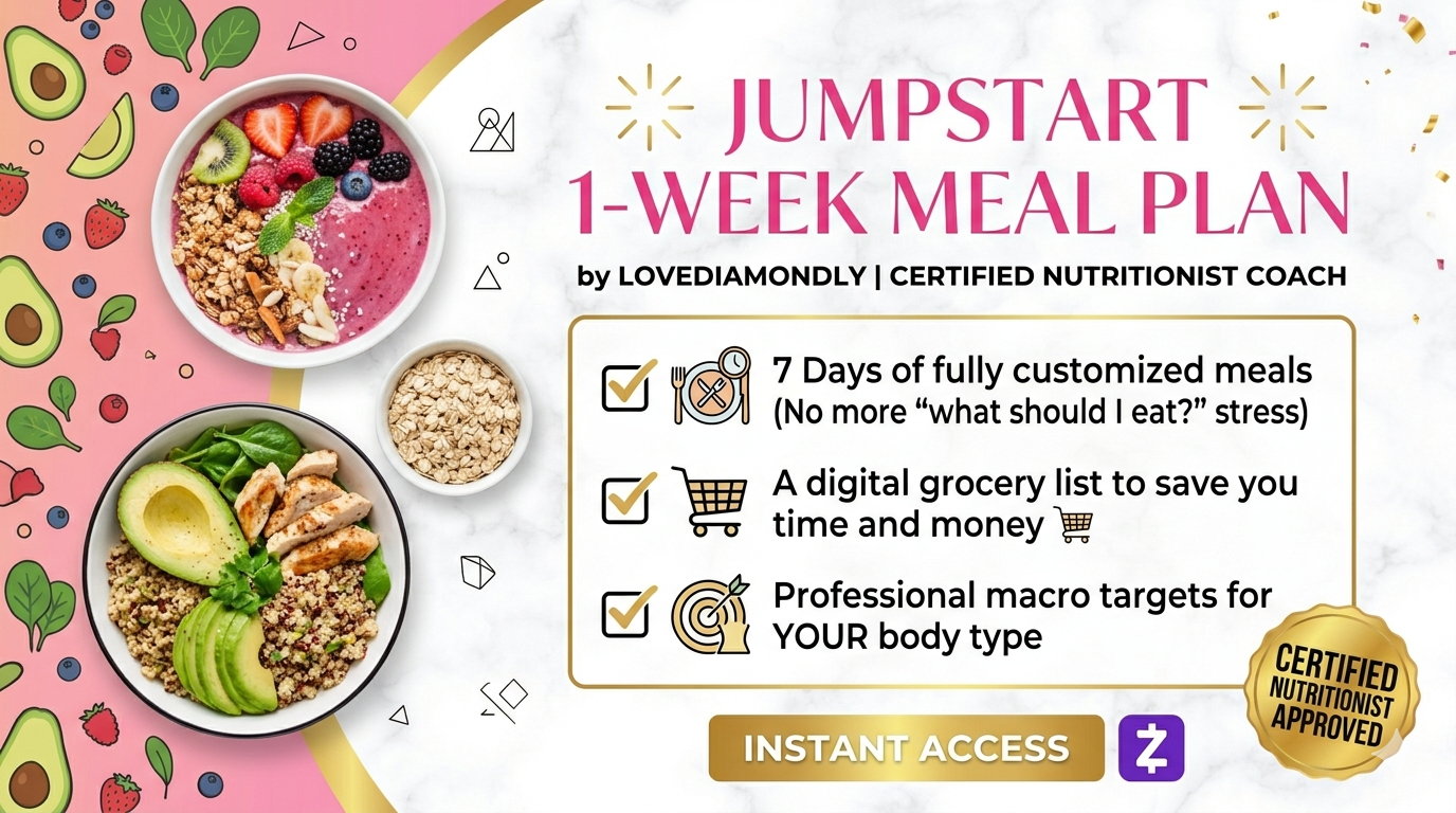 Custom 1-on-1 Nutrition Coaching & Meal Plans